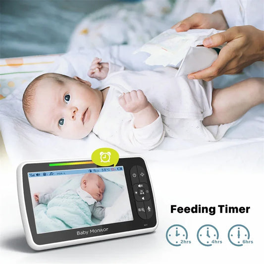 HD Video Baby Monitor WiFi Camera with VOX Function & Lullabies