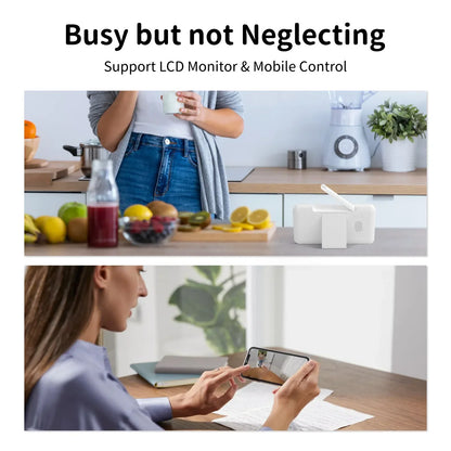 5"Smart HD 360 degree Video Monitor with Two-Way Talk and Night vision