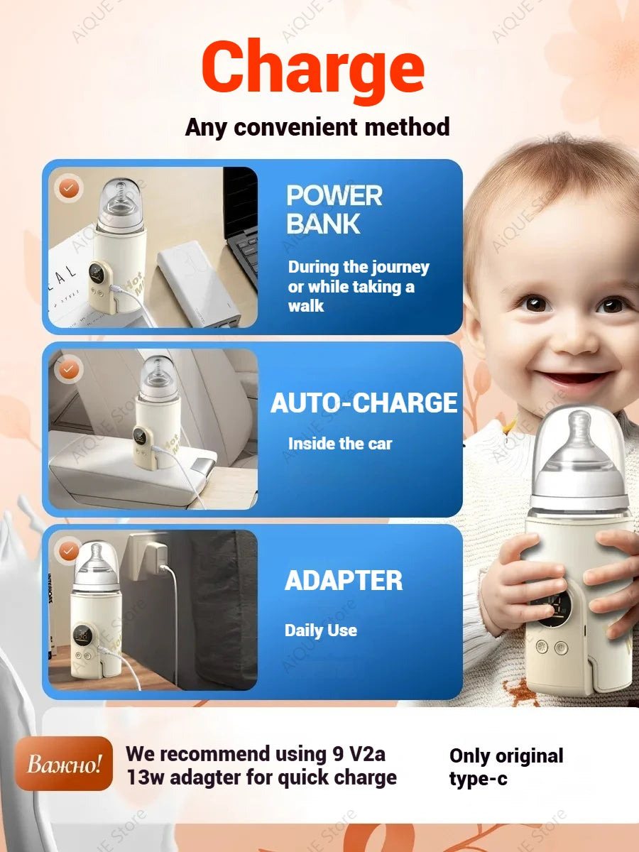 Best Portable USB Milk Warmer for Baby