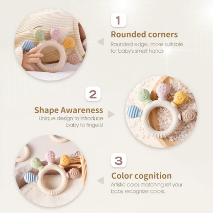 Best Silicone Teething Toy for Babies, BPA-Free