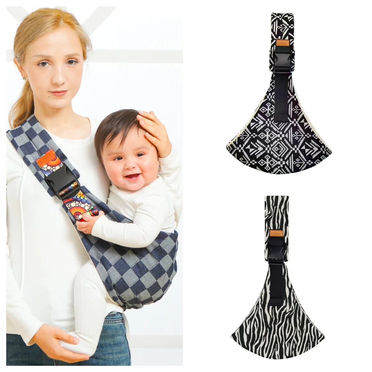 Adjustable Baby Sling Wrap for Outdoor Adventures, Breathable & Unisex